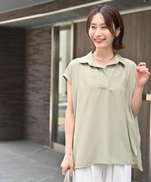 きちんと×涼しげ 夏の通勤着 ブラウス