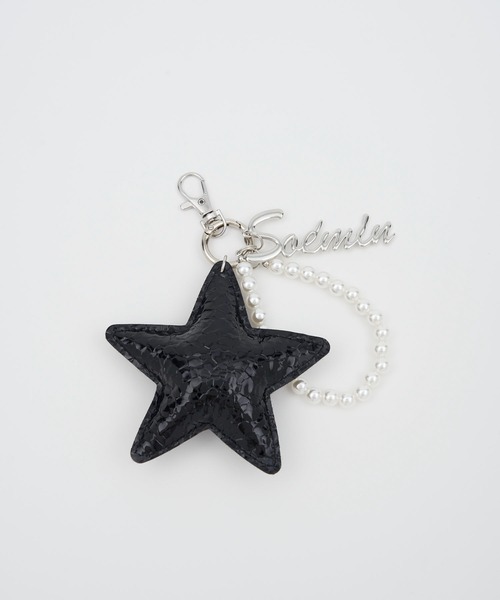 SOEMIN(ソミン)の「Logo big star charm/ロゴビッグスターチャーム(チャーム・レディース・ブラック/シルバー・FREE)」の12枚目の写真