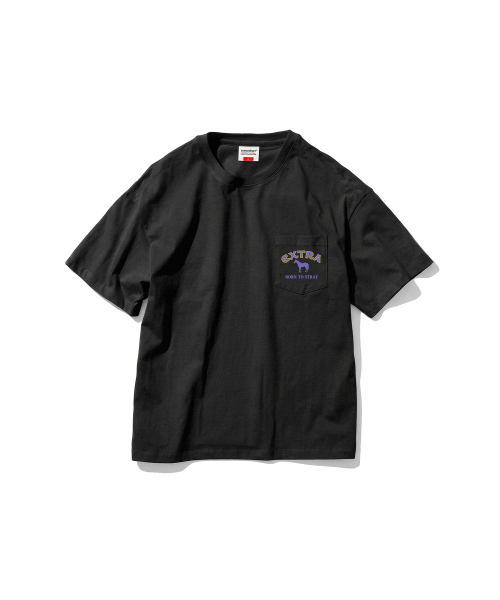 EXTRAORDINARY(エクストラオーディナリー)の「NO ORDINARY POCKET TEE BLACK(Tシャツ/カットソー・メンズ・その他・MEDIUM/LARGE/X-LARGE/XX-LARGE)」の1枚目の写真