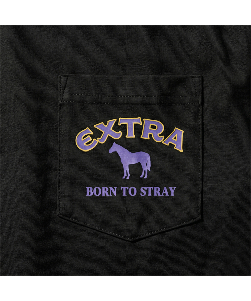EXTRAORDINARY(エクストラオーディナリー)の「NO ORDINARY POCKET TEE BLACK(Tシャツ/カットソー・メンズ・その他・MEDIUM/LARGE/X-LARGE/XX-LARGE)」の4枚目の写真