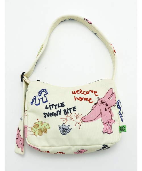 Little sunny bite(リトルサニーバイト)の「little sunny bite x Paula Grenouille doodle bag(ショルダーバッグ・レディース・ピンク/ブルー/イエロー・FREE)」の20枚目の写真