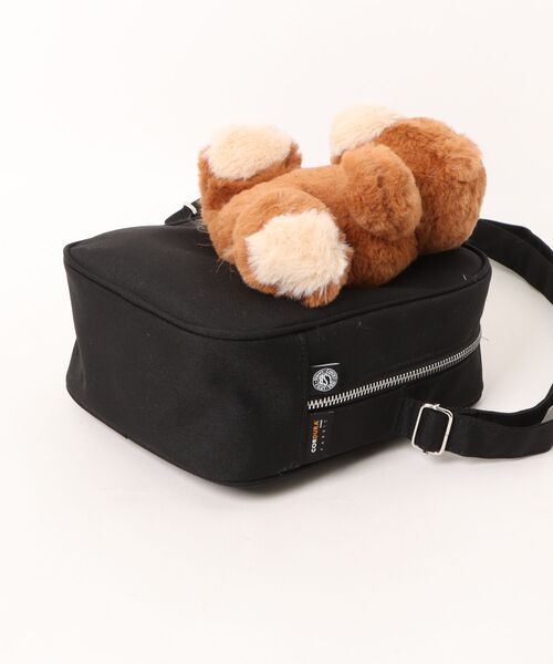 Little sunny bite(リトルサニーバイト)の「littlesunnybite/リトルサニーバイト/bear shoulder bag(ショルダーバッグ・レディース・ブラック/ピンク・F)」の5枚目の写真