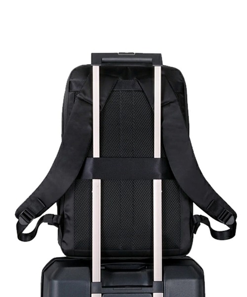 Samsonite(サムソナイト)の「サムソナイト FLYZ-LITE 2 バックパックL エキスパンダブル ブラック(バックパック/リュック・キッズ・ブラック・ONE SIZE)」の7枚目の写真