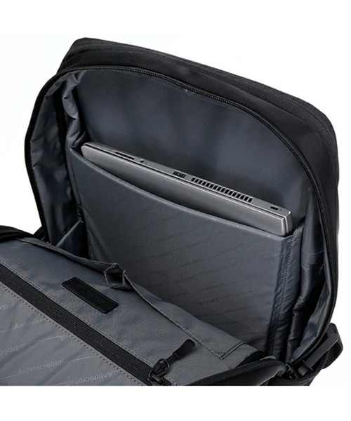 Samsonite(サムソナイト)の「サムソナイト FLYZ-LITE 2 バックパックL エキスパンダブル ブラック(バックパック/リュック・キッズ・ブラック・ONE SIZE)」の3枚目の写真
