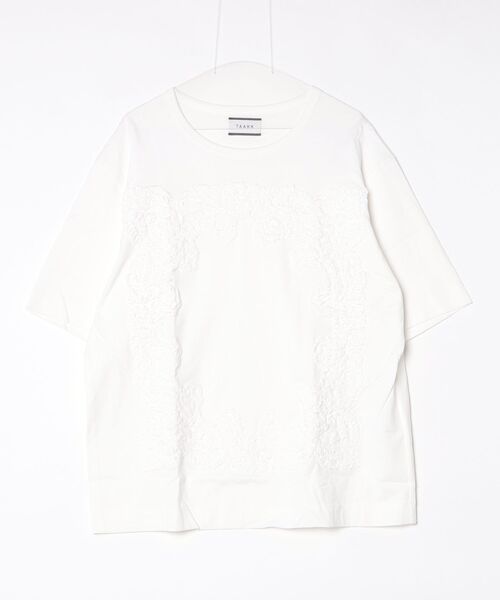 TAAKK（ターク）の「【TAAKK/ターク】BANDANA EMBROIDERY T-SHIRT（Tシャツ/カットソー・メンズ・ホワイト/ブラック・4）」の2枚目の写真