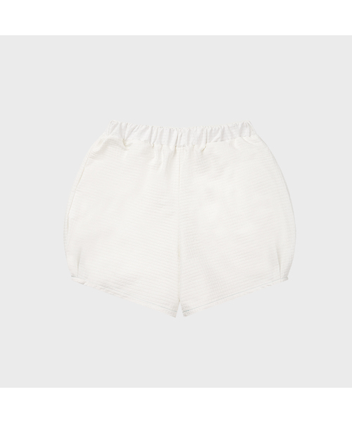 MUWM(ムウム)の「プリッツショーツ Puritsu Shorts (2カラー)(その他パンツ・レディース・ホワイト/ブラック・OS)」の1枚目の写真