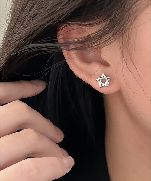 LA VORAGINE(ラ ヴォラジネ)の「ジルコニア ピアス 5 色展開 アレルギー対応(ピアス(両耳用)・レディース・D/C/B/A/F/E・FREE)」の19枚目の写真