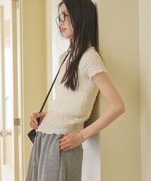 BEAUTY&YOUTH UNITED ARROWS | 【WEB限定】シュリンクレース プルオーバー(Tシャツ/カットソー)