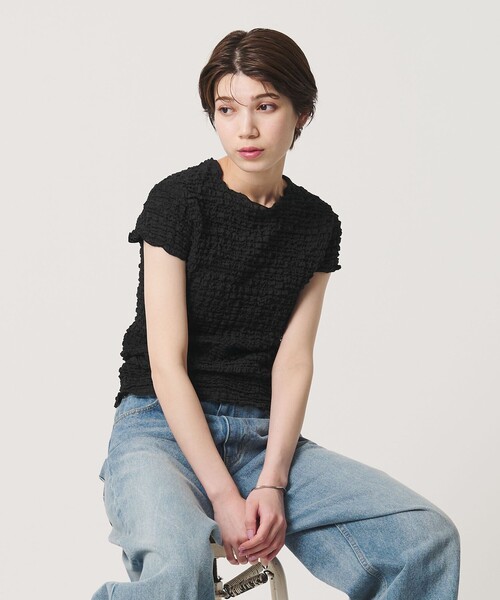 WEB限定】シュリンクレース プルオーバー（Tシャツ/カットソー