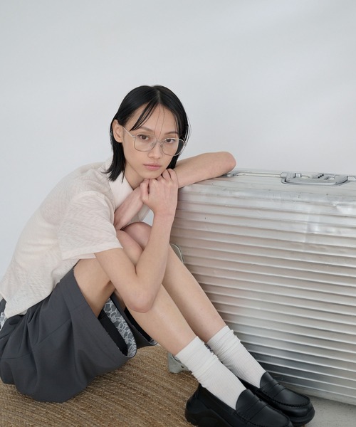 Nora Lily elle(ノラリリーエル)の「hidden shorts(その他パンツ・レディース・ネイビー/グレー・FREE)」の4枚目の写真