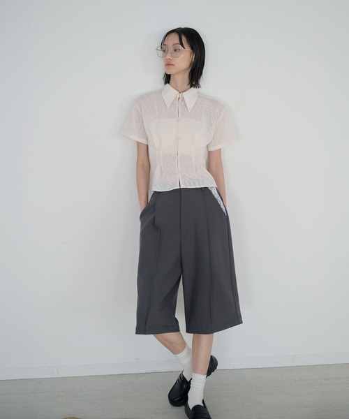 Nora Lily elle(ノラリリーエル)の「hidden shorts(その他パンツ・レディース・ネイビー/グレー・FREE)」の7枚目の写真