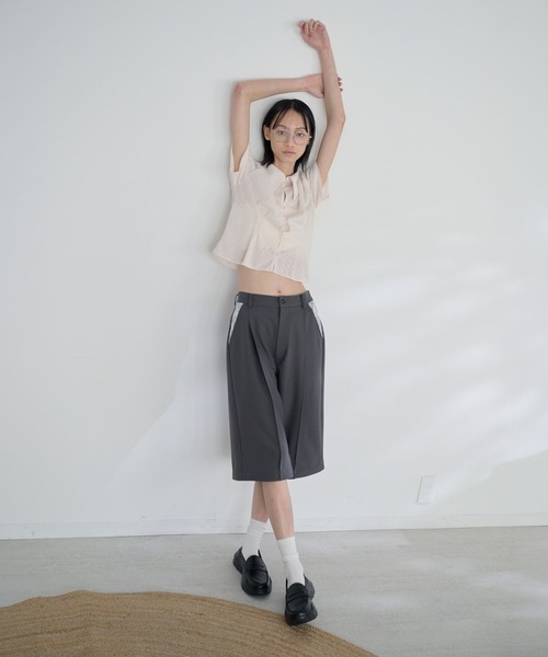 Nora Lily elle(ノラリリーエル)の「hidden shorts(その他パンツ・レディース・ネイビー/グレー・FREE)」の8枚目の写真