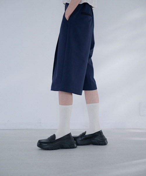 Nora Lily elle(ノラリリーエル)の「hidden shorts(その他パンツ・レディース・ネイビー/グレー・FREE)」の16枚目の写真