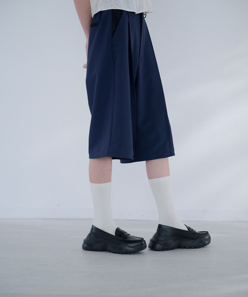 Nora Lily elle(ノラリリーエル)の「hidden shorts(その他パンツ・レディース・ネイビー/グレー・FREE)」の15枚目の写真
