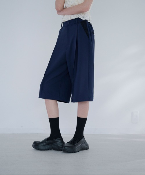 Nora Lily elle(ノラリリーエル)の「hidden shorts(その他パンツ・レディース・ネイビー/グレー・FREE)」の18枚目の写真