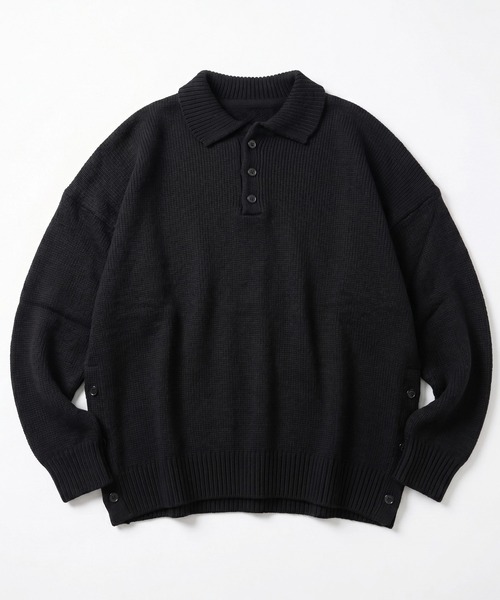Bd большой вязаный топ фактурный knit pullover