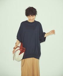 IEDIT | IEDIT 接触冷感・吸汗速乾・抗菌防臭! Ohcool(R)2plus素材のドルマンプルオーバー(Tシャツ/カットソー)