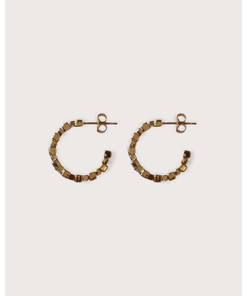 kiehtova(キエトヴァ)の「【kiehtova】MODERN BOLD HOOP PIERCE/モダン ボールド フープ ピアス(ピアス(両耳用)・レディース・ゴールド/シルバー・FREE)」の9枚目の写真