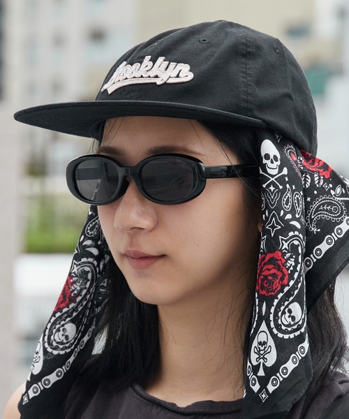 Chick(チック)の「Patch-Style Front Logo Baseball Cap / ワッペン風 フロントロゴ ベースボールキャップ フラットバイザー カジュアル ストリート レディース メンズ 2026年 夏 夏服(キャップ・レディース・ブラック/ベージュ/グリーン/ブルー/レッド・FREE)」の2枚目の写真