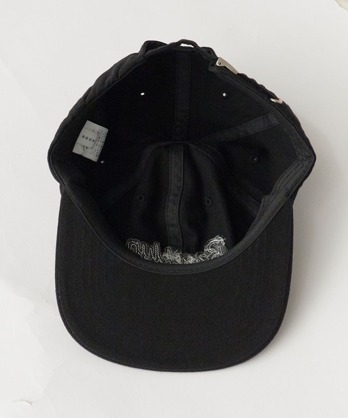 Chick(チック)の「Patch-Style Front Logo Baseball Cap / ワッペン風 フロントロゴ ベースボールキャップ フラットバイザー カジュアル ストリート レディース メンズ 2026年 夏 夏服(キャップ・レディース・ブラック/ベージュ/グリーン/ブルー/レッド・FREE)」の9枚目の写真