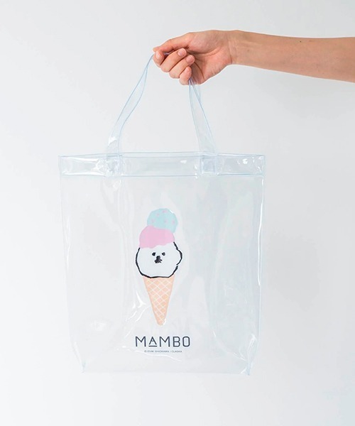 MAMBO(マンボ)の「MAMBO クリアトート / SUMMER アイスクリーム(トートバッグ・レディース・クリア・FREE)」の10枚目の写真