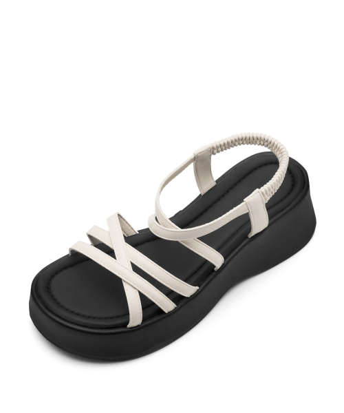 SPUR（シュプール）の「デューン マルチストラップサンダル ストラップサンダル 6.5cm -WS9054 (3カラー)（サンダル・レディース・ブラック/シルバー/アイボリー・25cm/24.5cm/24cm/23.5cm/23cm/22.5cm）」の16枚目の写真