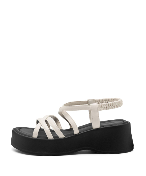 SPUR（シュプール）の「デューン マルチストラップサンダル ストラップサンダル 6.5cm -WS9054 (3カラー)（サンダル・レディース・ブラック/シルバー/アイボリー・25cm/24.5cm/24cm/23.5cm/23cm/22.5cm）」の17枚目の写真