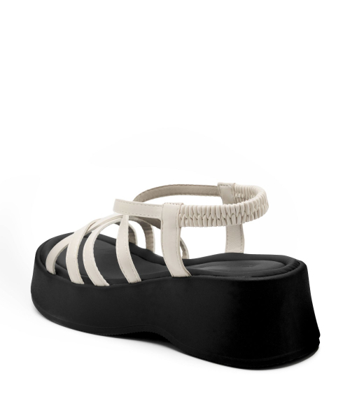 SPUR（シュプール）の「デューン マルチストラップサンダル ストラップサンダル 6.5cm -WS9054 (3カラー)（サンダル・レディース・ブラック/シルバー/アイボリー・25cm/24.5cm/24cm/23.5cm/23cm/22.5cm）」の8枚目の写真