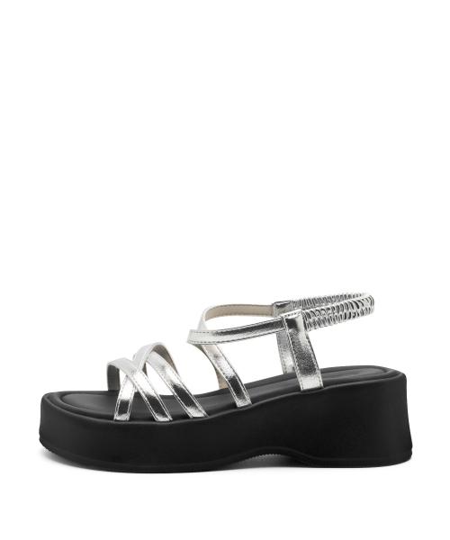 SPUR（シュプール）の「デューン マルチストラップサンダル ストラップサンダル 6.5cm -WS9054 (3カラー)（サンダル・レディース・ブラック/シルバー/アイボリー・25cm/24.5cm/24cm/23.5cm/23cm/22.5cm）」の10枚目の写真