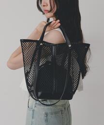 SENSE OF PLACE by URBAN RESEARCH | 2WAYハンドルメッシュバッグ(トートバッグ)