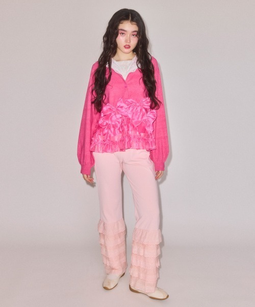 Candy Stripper(キャンディストリッパー)の「LACY パンツ(その他パンツ・レディース・ピンク/オフホワイト/ブラック・FREE)」の4枚目の写真