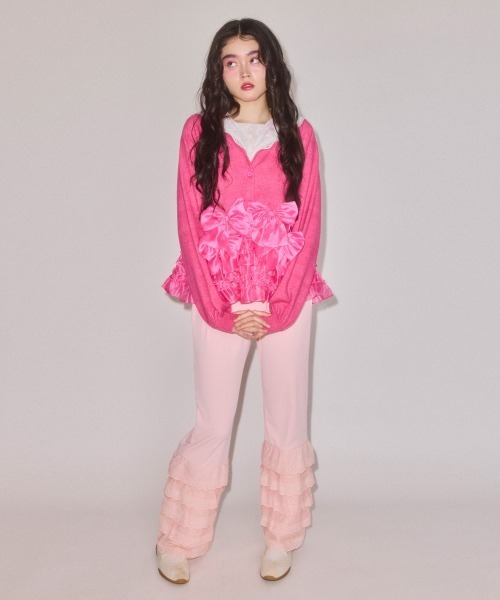 Candy Stripper(キャンディストリッパー)の「LACY パンツ(その他パンツ・レディース・ピンク/オフホワイト/ブラック・FREE)」の5枚目の写真