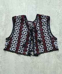 yuni（ユニ　）の「多色flower lace 2way Vest（ベスト・レディース）」