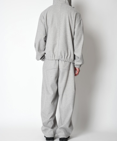 SUPERTHANKS(スーパーサンクス)の「<オリジナル刺繍>ウール調ストレッチサイドタックバルーンパンツStretch wool like Side-tuck balloon pants(その他パンツ・メンズ・ブラック/グレー・L/M/S)」の9枚目の写真