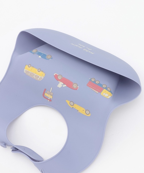petit main(プティマイン)の「お食事シリコンBIB(スタイ/よだれかけ・キッズ・ベージュ/ライトピンク/ブルー系その他2/ラベンダー・F)」の10枚目の写真