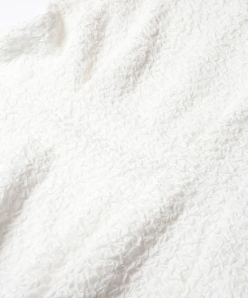 coca(coca)(コカ)の「【西山茉希様着用】表面感 半袖タックブラウス(シャツ/ブラウス・レディース・ブラック/ホワイト/ライトピンク・S/M/L)」の21枚目の写真