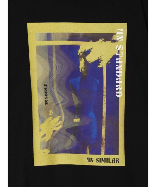UN3D.(アンスリード)の「TORSO GRAPHIC T-SH / トルソーグラフィックTシャツ(Tシャツ/カットソー・レディース・ホワイト/ブラック・FREE)」の16枚目の写真