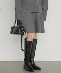《セットアップ可》ヤクウールミニスカート
