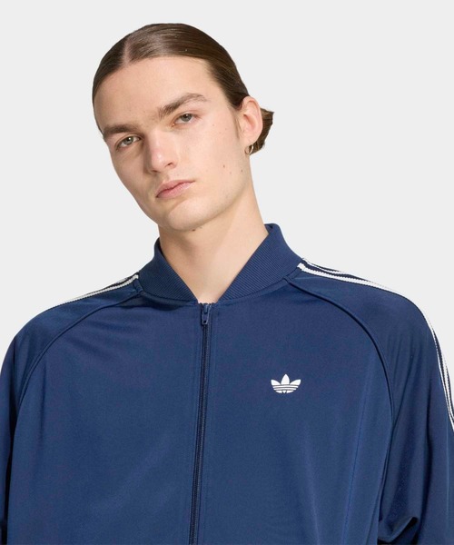 adidas（アディダス）の「ブリットコア SST トラックトップ / ジャージ / トラックジャケット / アディダスオリジナルス adidas Originals（ジャージ・メンズ・ブルー・XX-LARGE/3XL/LARGE/MEDIUM/SMALL/X-LARGE/X-SMALL）」の3枚目の写真