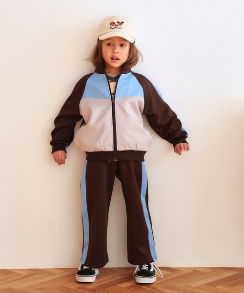 Ocean&Ground(オーシャン&グラウンド)の「トラックパンツ(スウェットパンツ・キッズ・ダークグリーン/ブラウン/マスタード・130/140/90/100/110/120)」の13枚目の写真