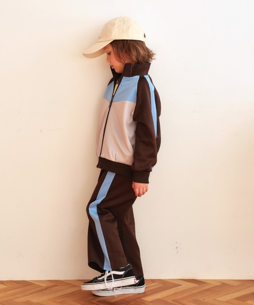Ocean&Ground(オーシャン&グラウンド)の「トラックパンツ(スウェットパンツ・キッズ・ダークグリーン/ブラウン/マスタード・130/140/90/100/110/120)」の14枚目の写真