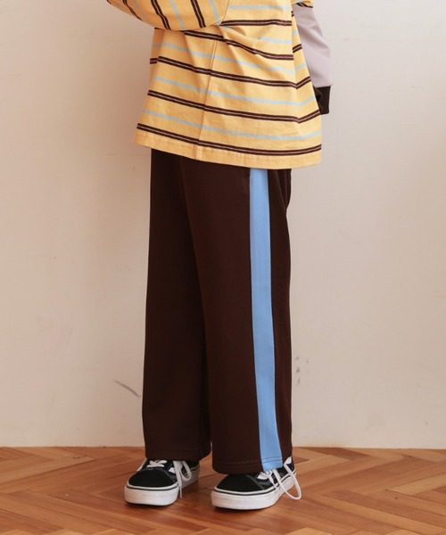 Ocean&Ground(オーシャン&グラウンド)の「トラックパンツ(スウェットパンツ・キッズ・ダークグリーン/ブラウン/マスタード・130/140/90/100/110/120)」の7枚目の写真