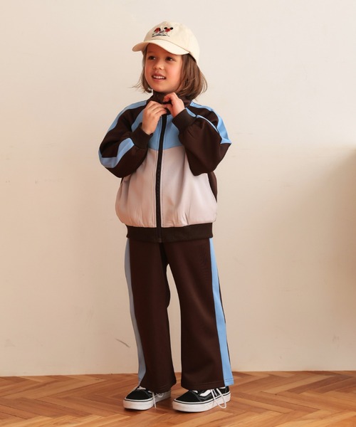 Ocean&Ground(オーシャン&グラウンド)の「トラックパンツ(スウェットパンツ・キッズ・ダークグリーン/ブラウン/マスタード・130/140/90/100/110/120)」の16枚目の写真