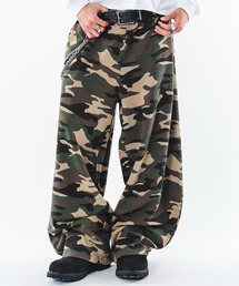 SHORT ROUND（ショートラウンド）の「SHORT ROUND/【26年春夏新作】ブリーチカーブスウェットパンツ（スウェットパンツ）」