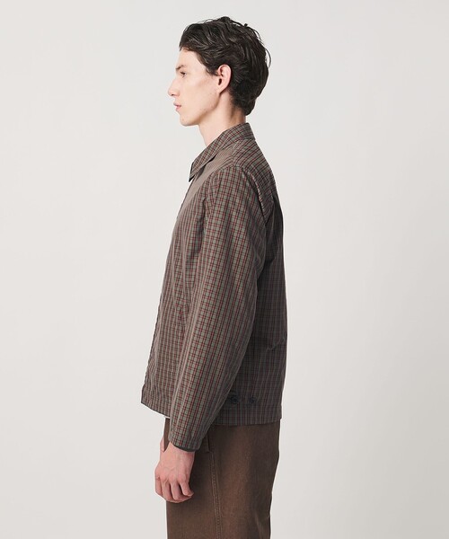 UNITED ARROWS(ユナイテッドアローズ)の「オータム チェック ジップブルゾン(ブルゾン・メンズ・ダークブラウン/ベージュ・XL/M/L/S)」の5枚目の写真