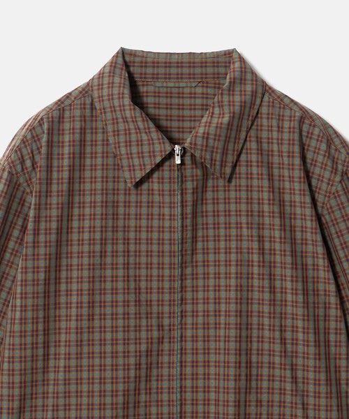UNITED ARROWS(ユナイテッドアローズ)の「オータム チェック ジップブルゾン(ブルゾン・メンズ・ダークブラウン/ベージュ・XL/M/L/S)」の16枚目の写真