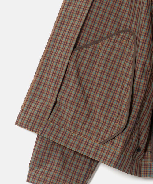 UNITED ARROWS(ユナイテッドアローズ)の「オータム チェック ジップブルゾン(ブルゾン・メンズ・ダークブラウン/ベージュ・XL/M/L/S)」の17枚目の写真