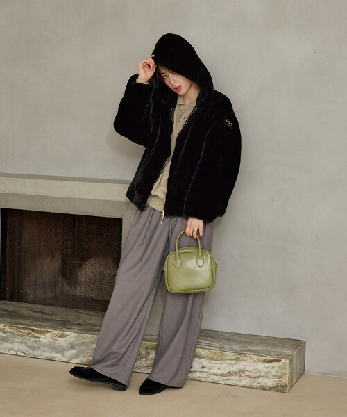 FREAK'S STORE(フリークスストア)の「TATRAS/タトラス YUMOLA/ユモラ/LCKA0039033588(その他アウター・レディース・ライトグレー/ブラック・2/1)」の22枚目の写真