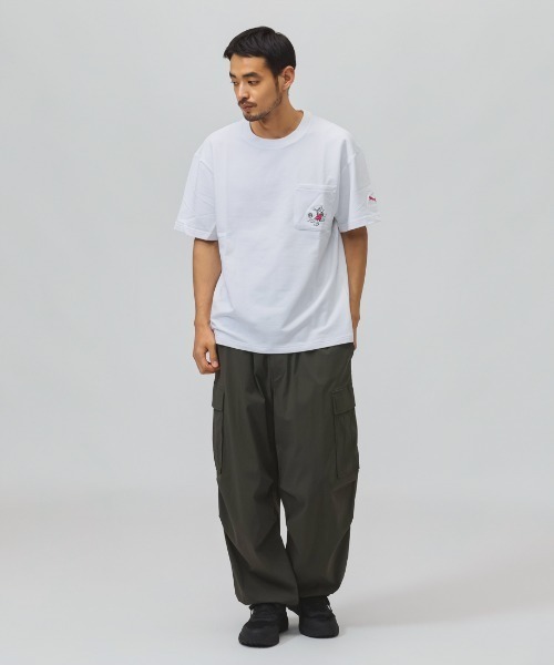 PUMA(プーマ)の「プーマ PUMA ESS ELEVATED MX ベビーテリー SS ポケットTシャツ(Tシャツ/カットソー・メンズ・グレー/ホワイト/ブラック・S/M/L/LL/3L)」の5枚目の写真
