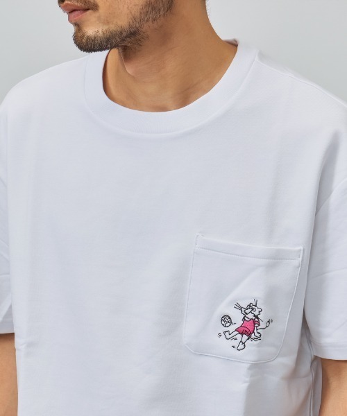PUMA(プーマ)の「プーマ PUMA ESS ELEVATED MX ベビーテリー SS ポケットTシャツ(Tシャツ/カットソー・メンズ・グレー/ホワイト/ブラック・S/M/L/LL/3L)」の6枚目の写真
